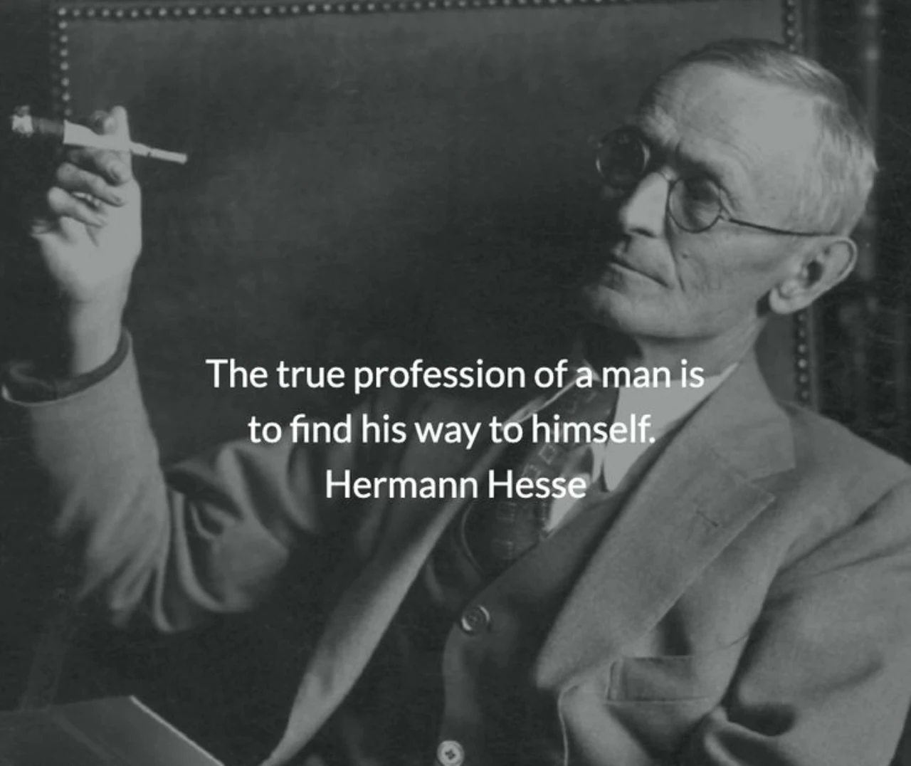 Quote from Hermann Hesse on embracing life's dualities
