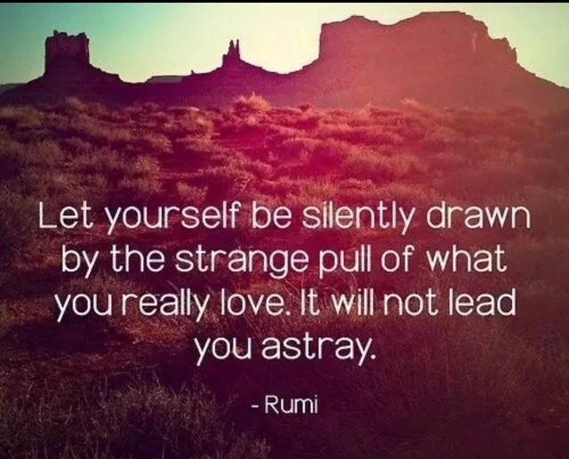 Second Rumi quote on spiritual connection and unity